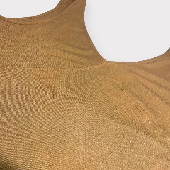 Richer Poorer - Night Knit Slip Dress - Woodgrain Tan - Size M - Picture 7 of 8